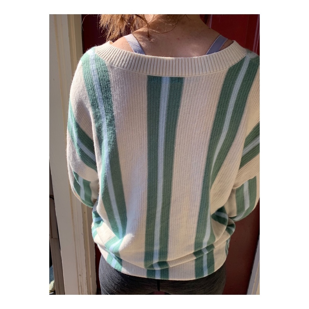 Soft & Thin Wild Fable Striped Sweater - Picture 3 of 4